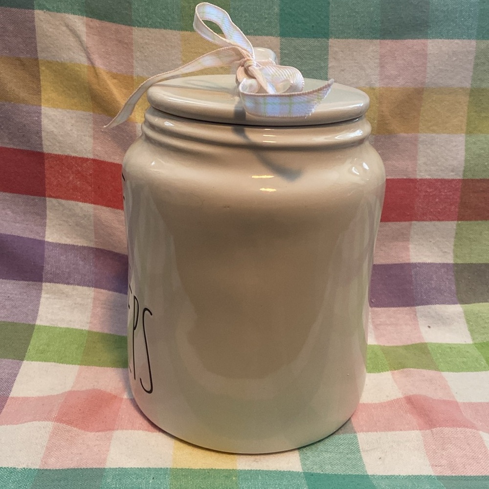 Rae Dunn LOVE MY PEEPS Canister - Picture 2 of 8